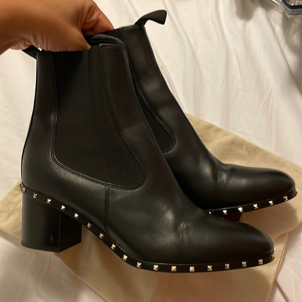 Black Valentino booties